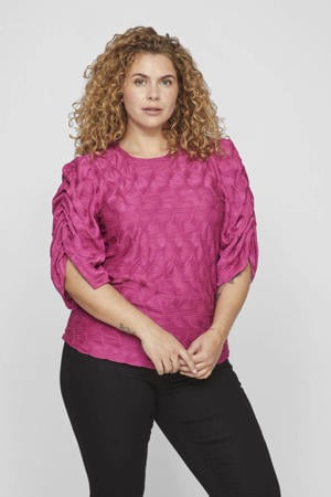 blouse VIELVISA fuchsia