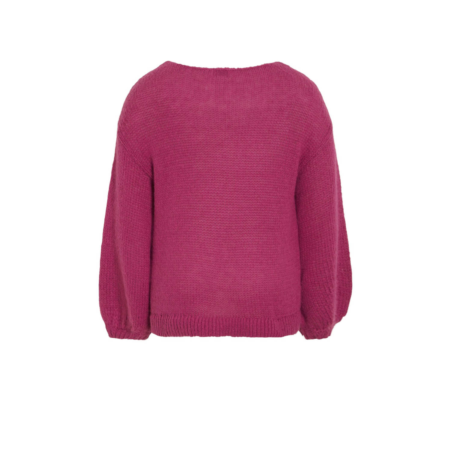 EVOKED VILA gebreide trui VICHOCA fuchsia