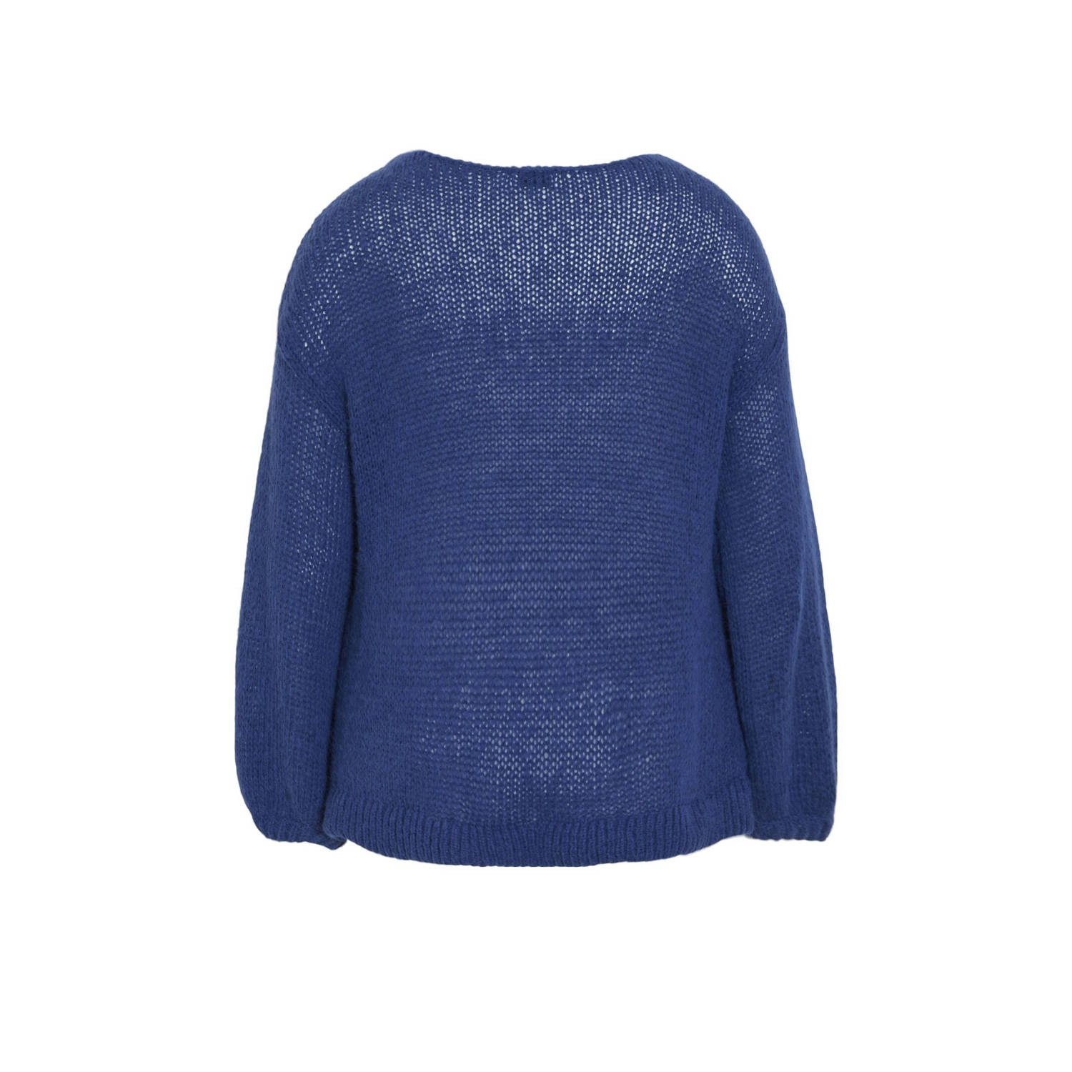 EVOKED VILA gebreide trui VICHOCA blauw