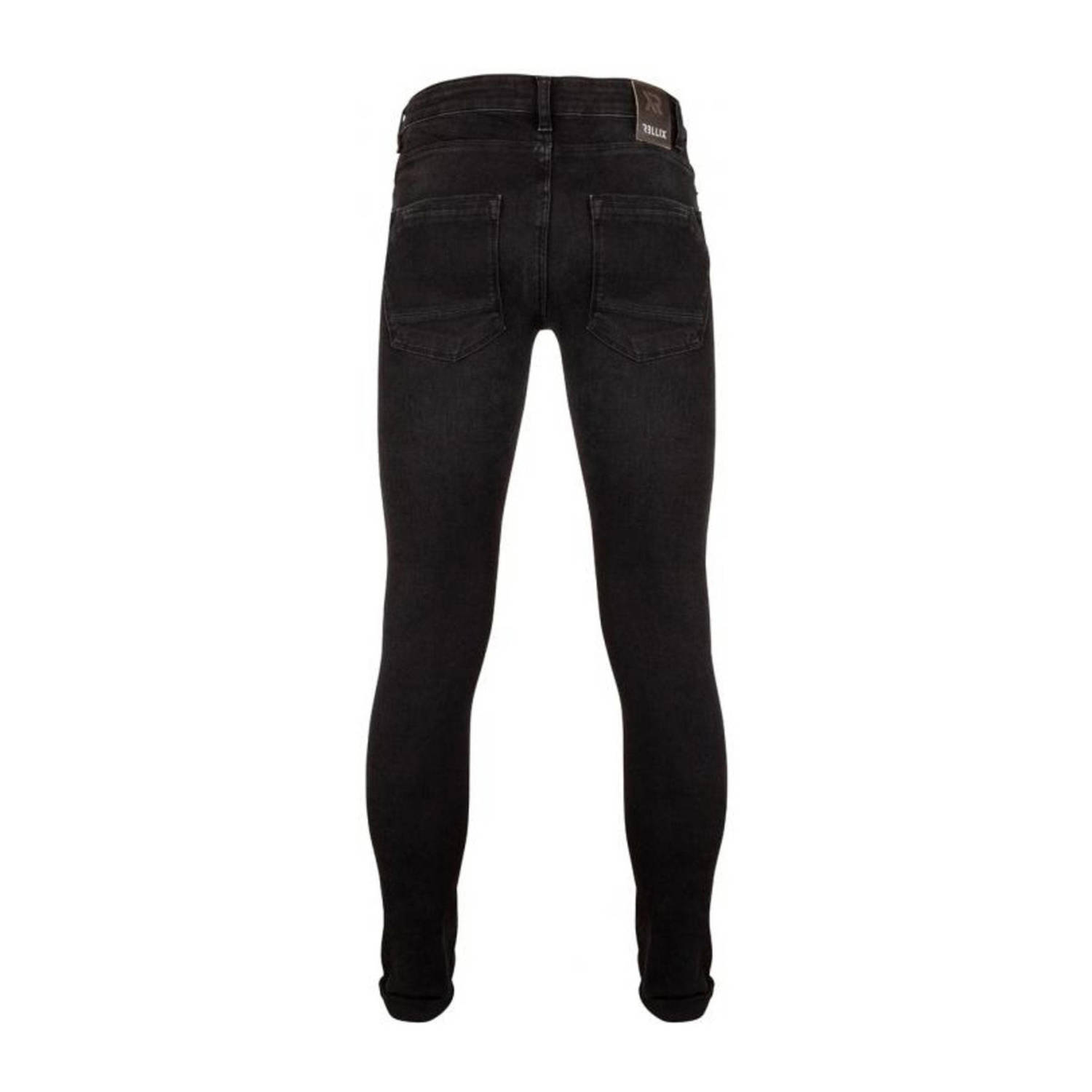 Rellix skinny jeans XYAN black denim