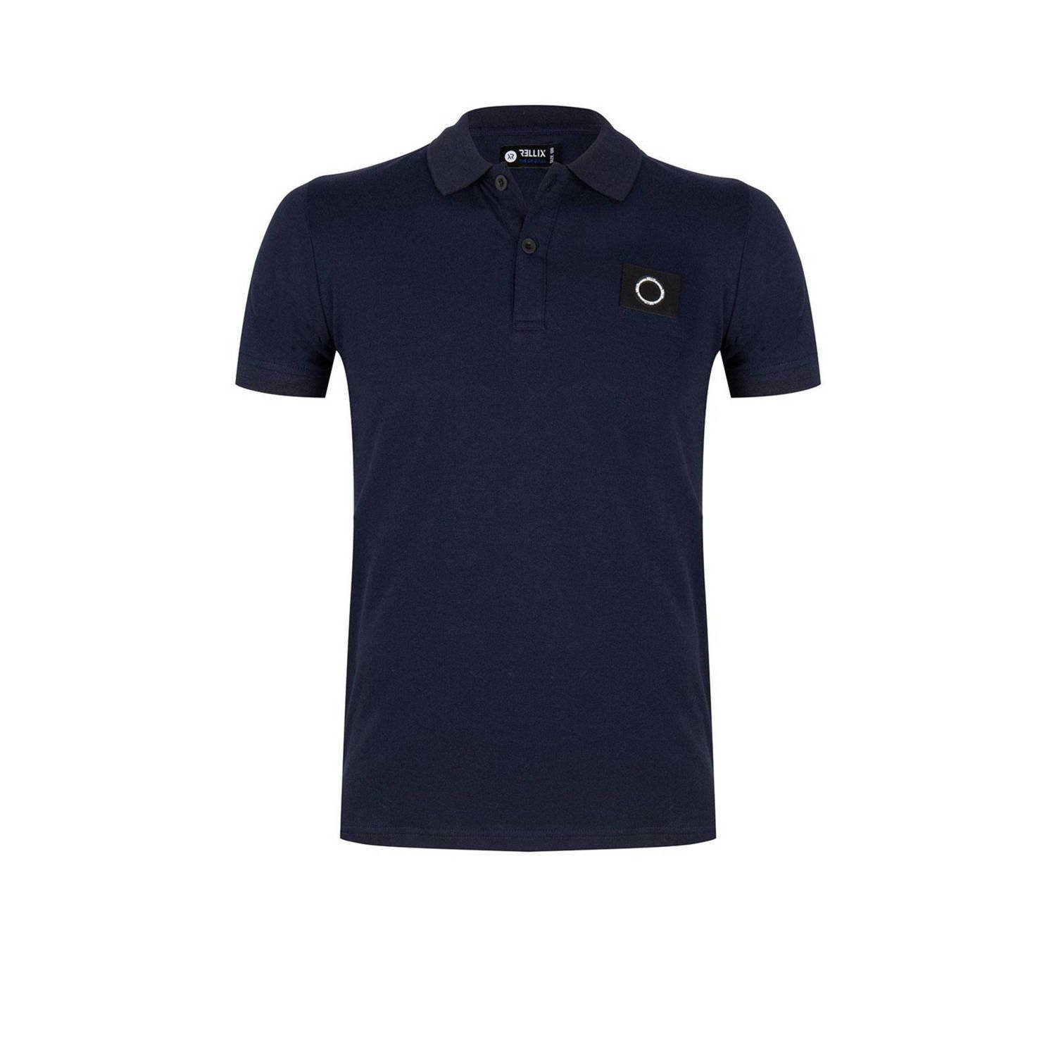 Rellix polo donkerblauw