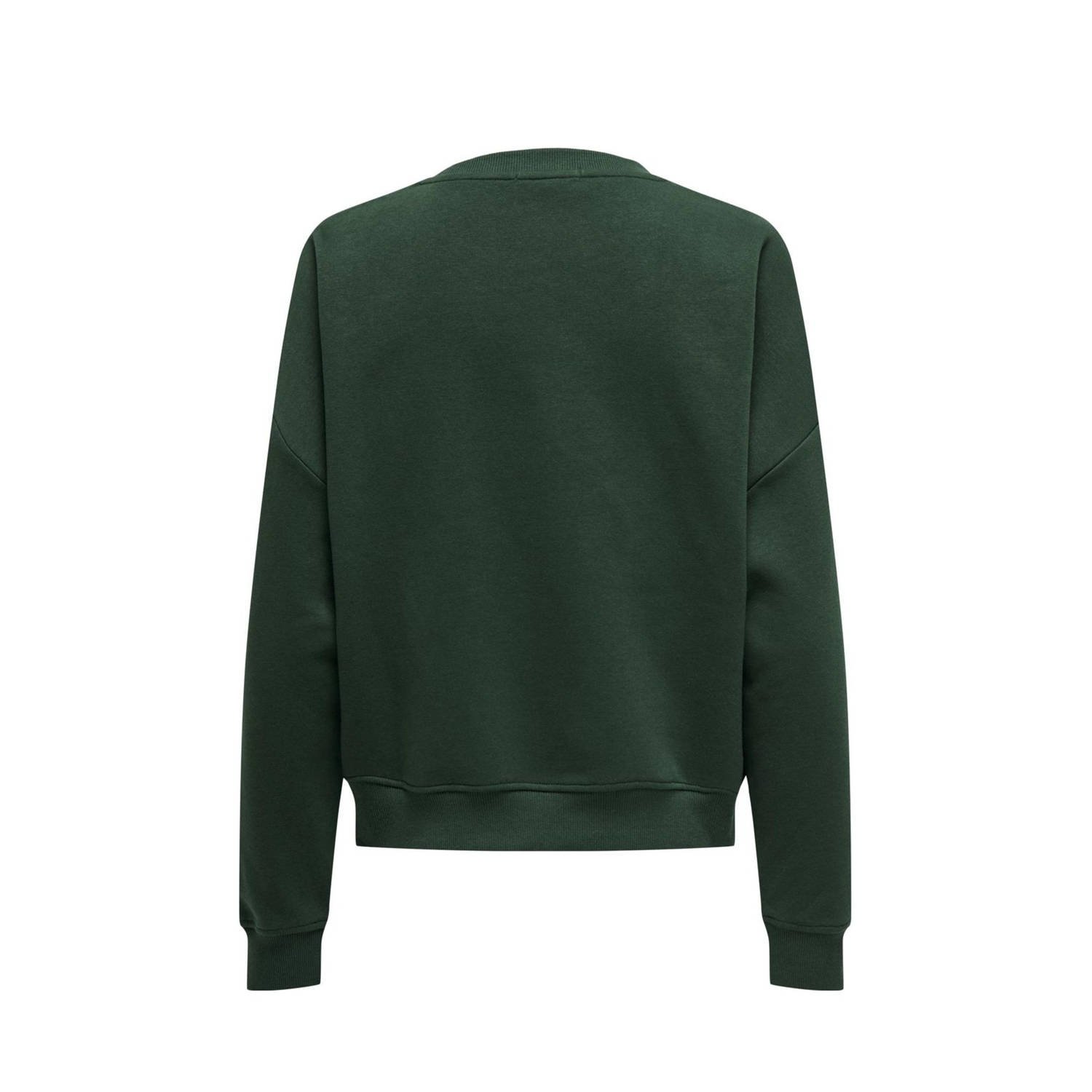 ONLY sweater donkergroen