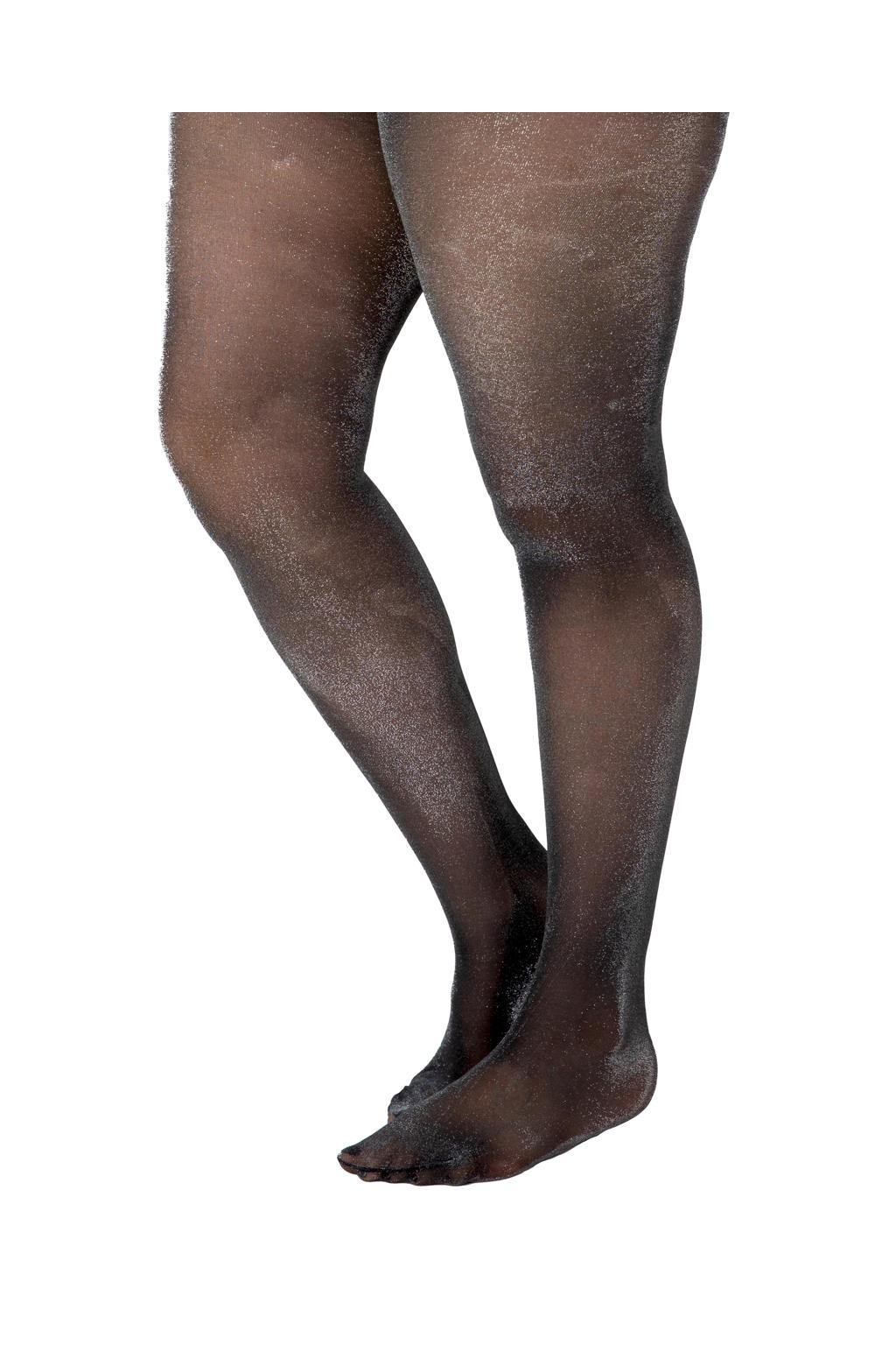 Pamela Mann panty met glitters 40 denier zwart