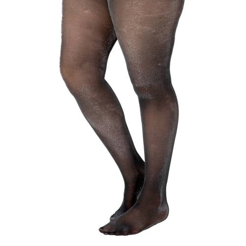 Pamela Mann panty met glitters 40 denier zwart afbeelding