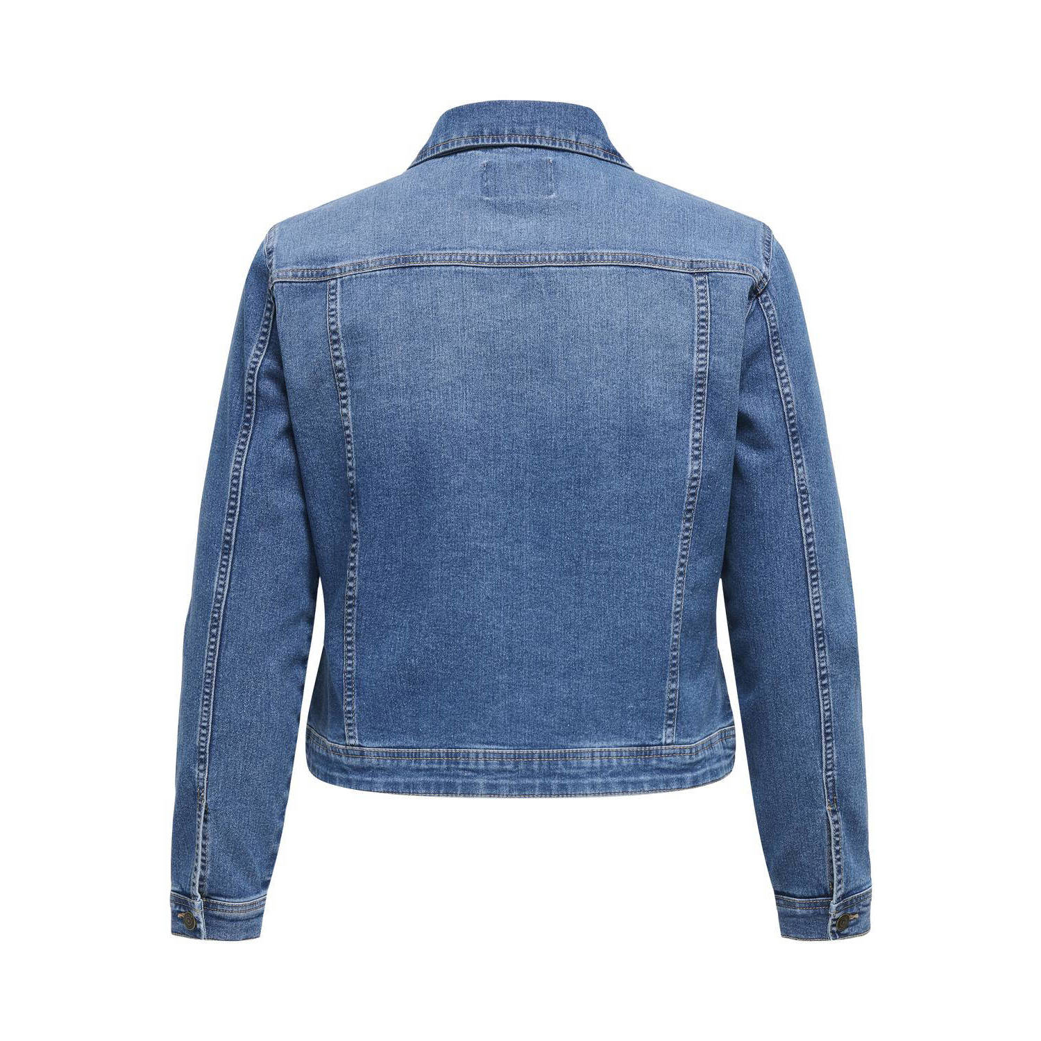 ONLY CARMAKOMA spijkerjas CARWESPA medium blue denim