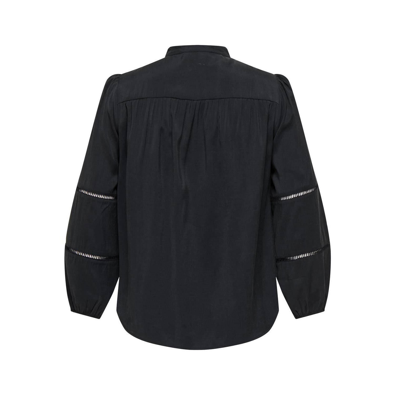 ONLY CARMAKOMA blouse CARSCARLETTO zwart
