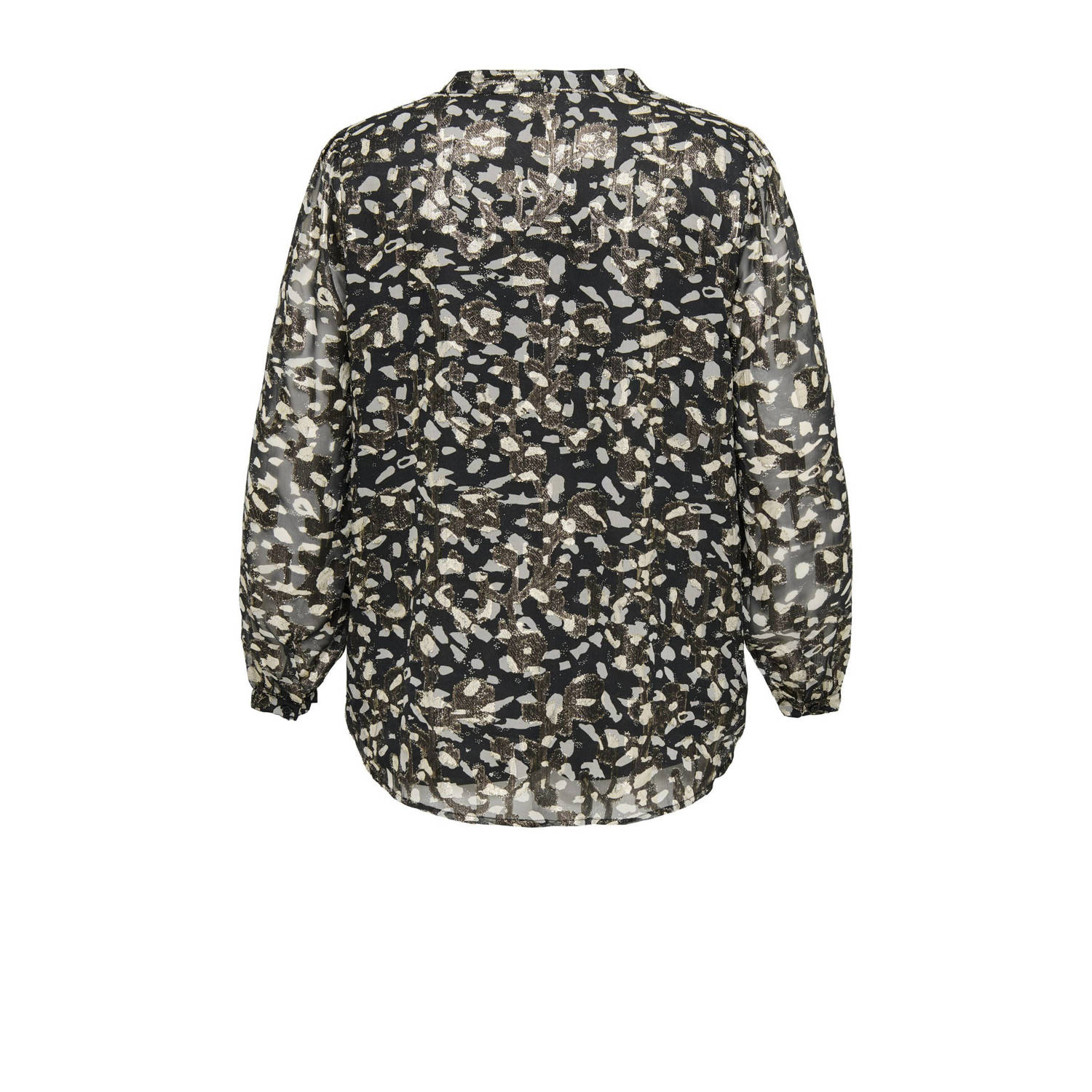 ONLY CARMAKOMA top CARMALIKO zwart kaki