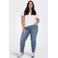 ONLY CARMAKOMA straight leg jeans medium blue denim