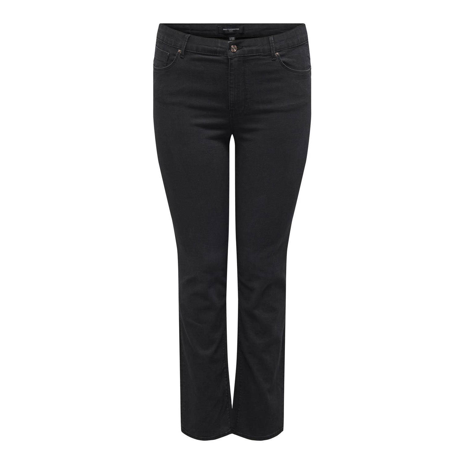 ONLY CARMAKOMA straight leg jeans black denim