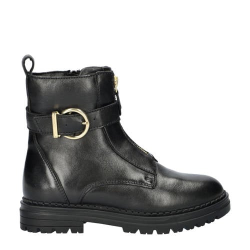 Nelson Kids leren enkelboots zwart afbeelding