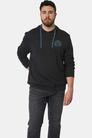 hoodie EARL TODD Plus Size zwart