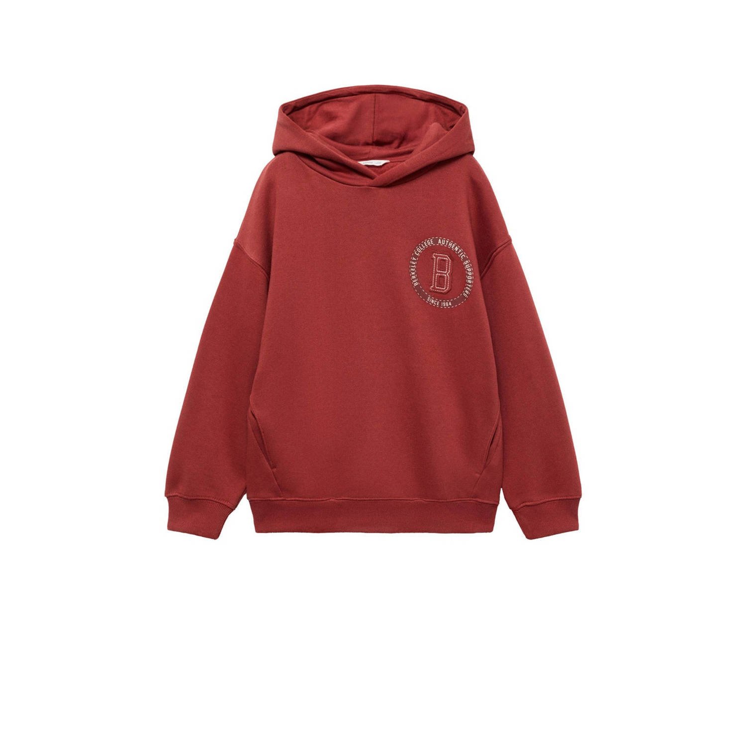 Mango Kids hoodie brique