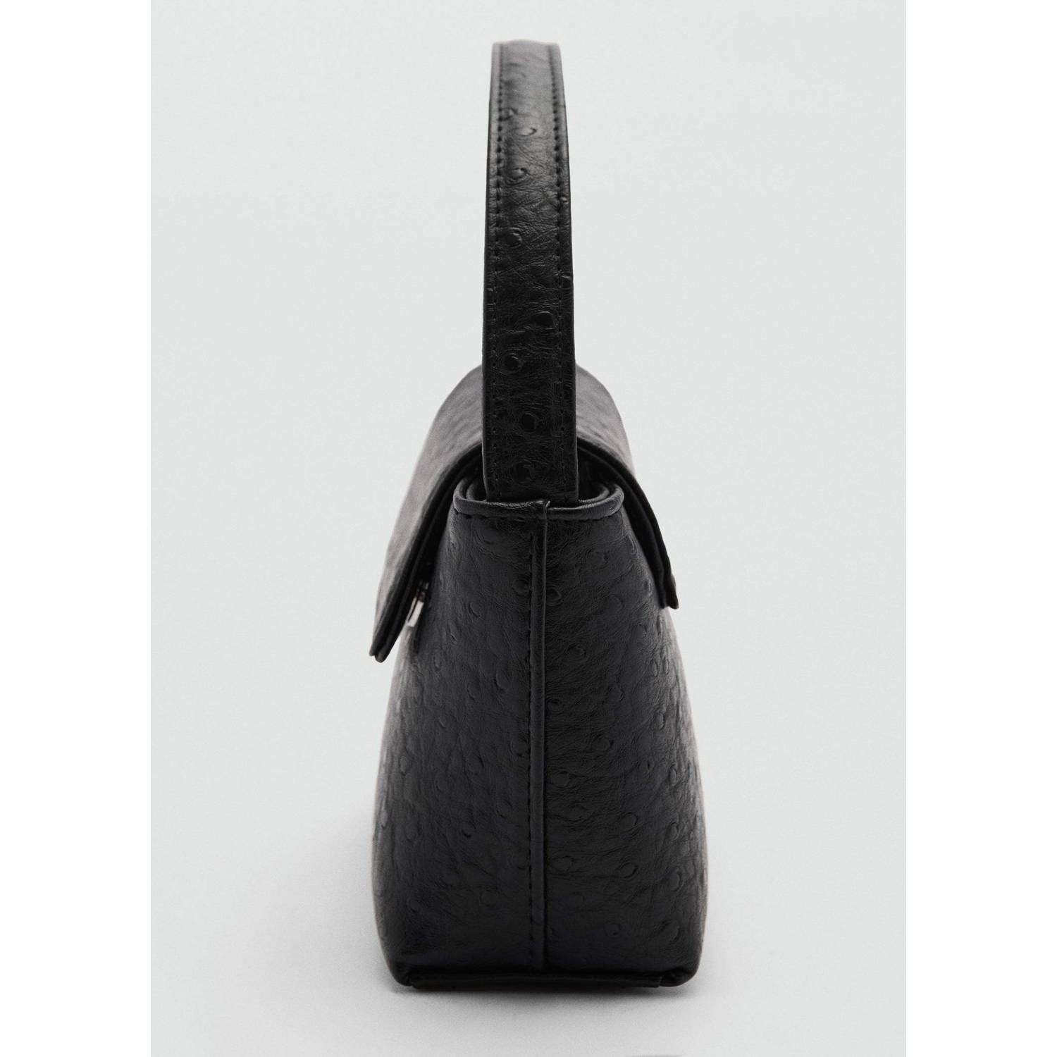 Mango crossbody tas zwart