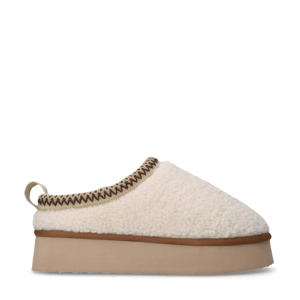 teddy clogs ecru