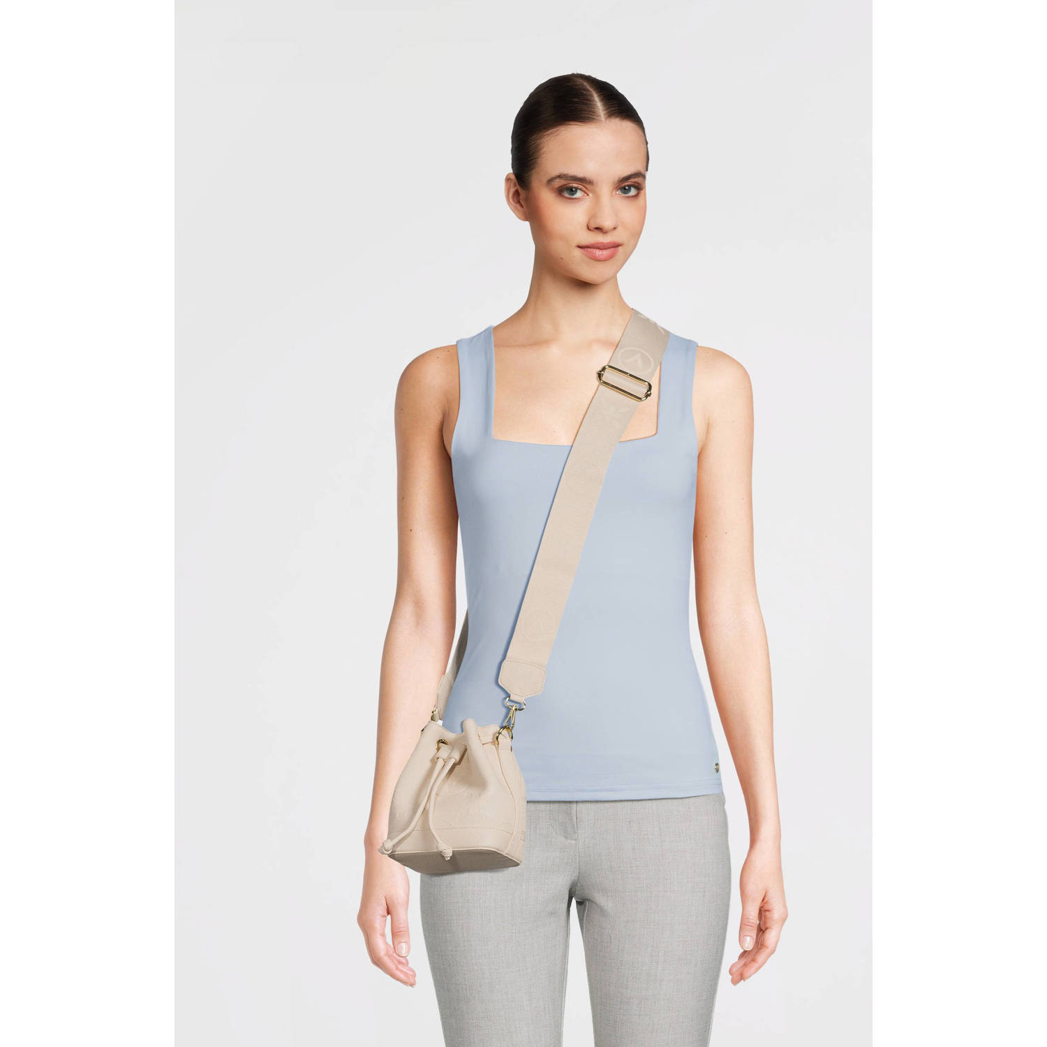 VALENTINO BAGS Handtas met structuurmotief model 'SAMBA'