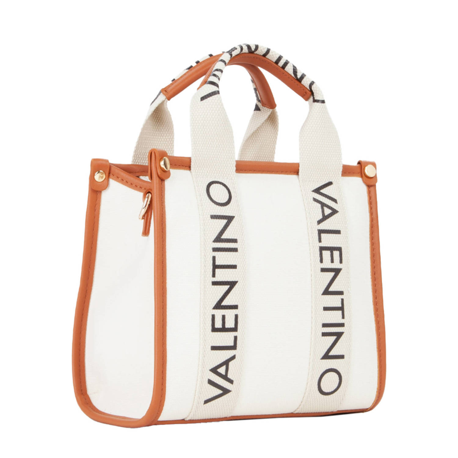 Valentino Bags mini handtas Candle ecru cognac