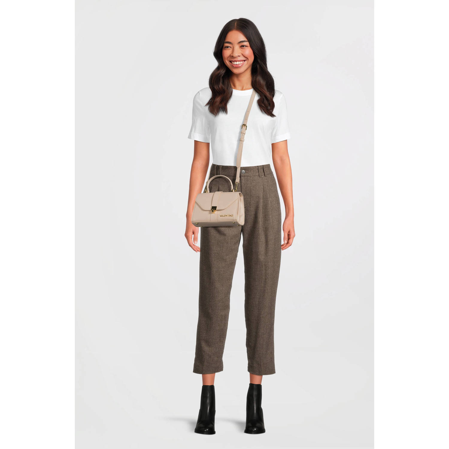 Valentino Bags crossbody tas Sobo beige