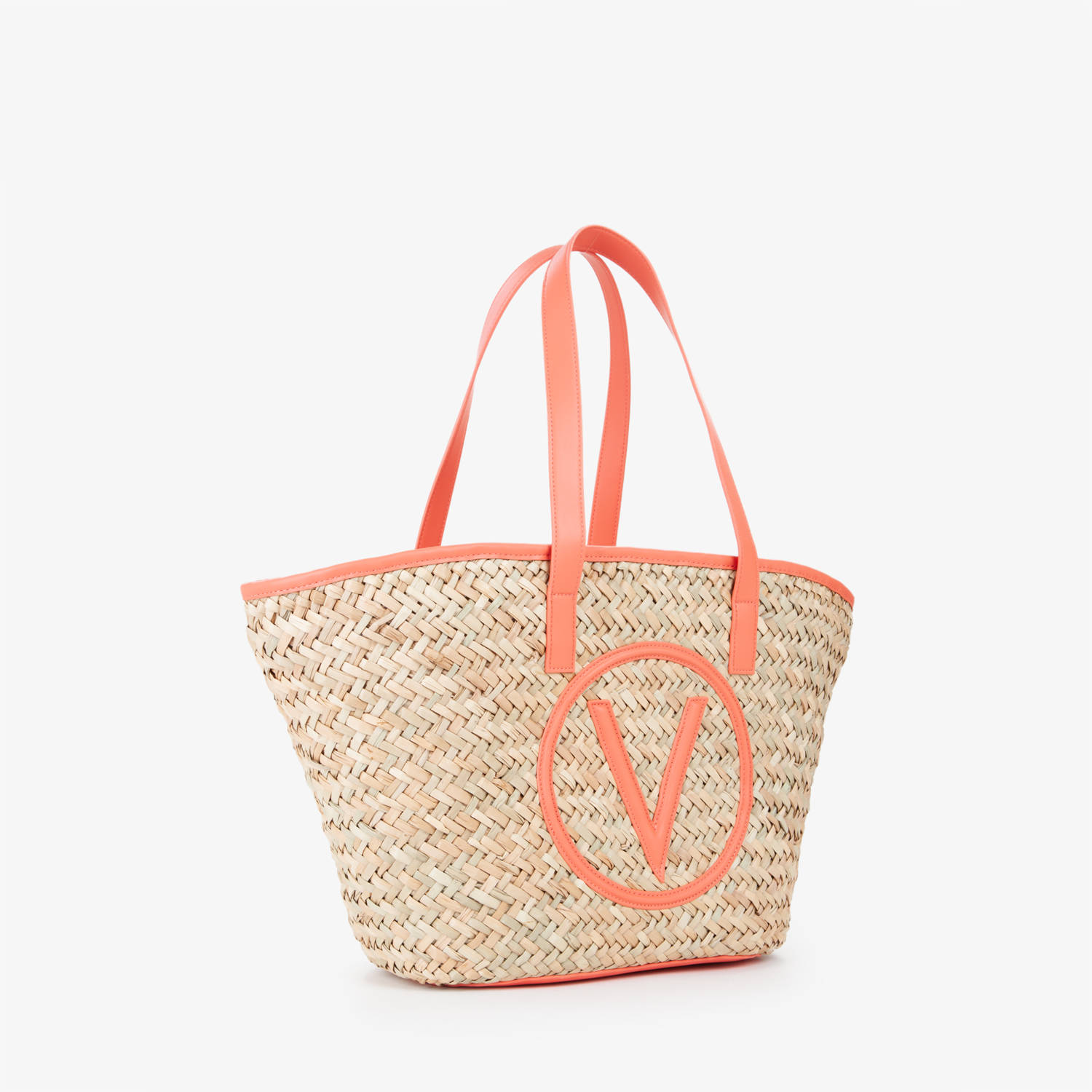 Valentino Bags shopper Samuela naturel oranje