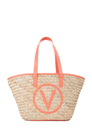  shopper Samuela naturel/oranje