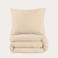 NOUS Kids basis dekbedovertrek kinderbed - beige (120x150 cm)