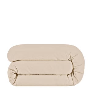 basis dekbedovertrek ledikant - beige (100x135 cm)