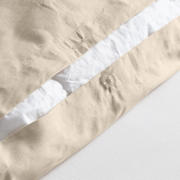 thumbnail: NOUS Living basis dekbedovertrek 1-persoons - beige (140x200 cm)