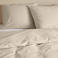 NOUS Living basis dekbedovertrek 1-persoons - beige (140x200 cm)