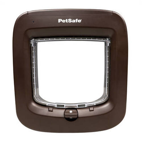 Petsafe kattenluik Microchip Bruin afbeelding