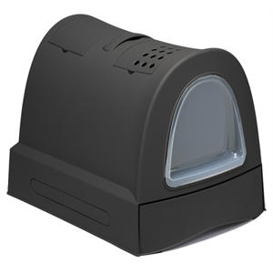 kattenbak Zuma Met Schuiflade Antraciet 40X56X42,5 cm