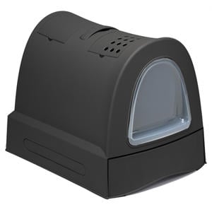 kattenbak Zuma Met Schuiflade Antraciet 40X56X42,5 cm