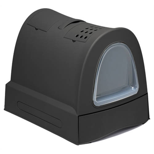 Wehkamp Imac kattenbak Zuma Met Schuiflade Antraciet 40X56X42,5 cm aanbieding