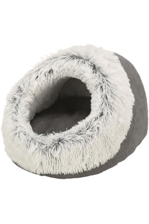 kattenmand Iglo Harvey Grijs / Wit-Zwart 41 x 35 x 26 cm