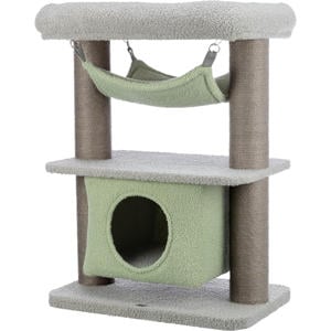 krabpaal Kitten Lunito Grijs/Mintgroen 71 cm
