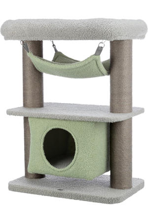 krabpaal Kitten Lunito Grijs/Mintgroen 71 cm