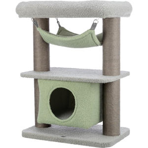 krabpaal Kitten Lunito Grijs/Mintgroen 71 cm