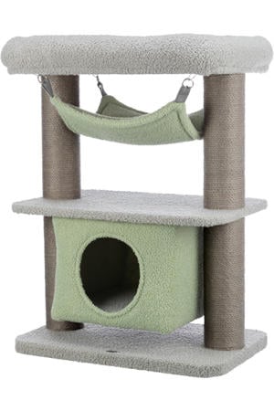 krabpaal Kitten Lunito Grijs/Mintgroen 71 cm