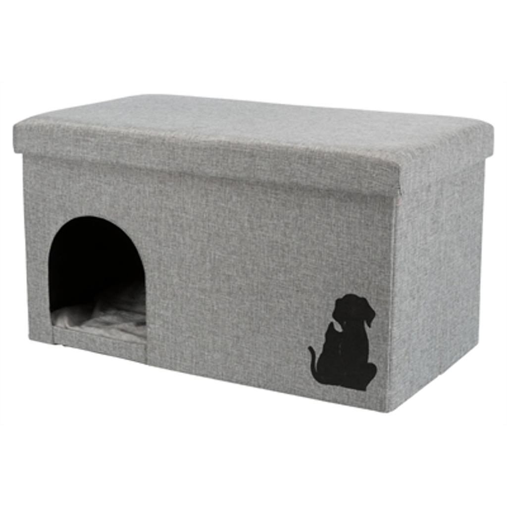 Trixie kattenhuis Kimy Lichtgrijs 72 x 40 x 40 cm