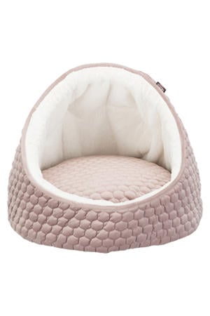 kattenmand Iglo Livia Roze / Creme 45 x 45 x 33 cm