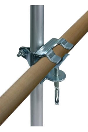 railingklem met telescoopstang Voor katten veiligheidsnetten