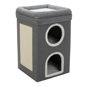 krabpaal Cat Tower Saul Grijs 39 x 39 x 64 cm