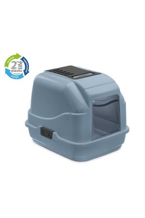 kattenbak Easy Cat 2nd Life Blauw 50X40X40 cm