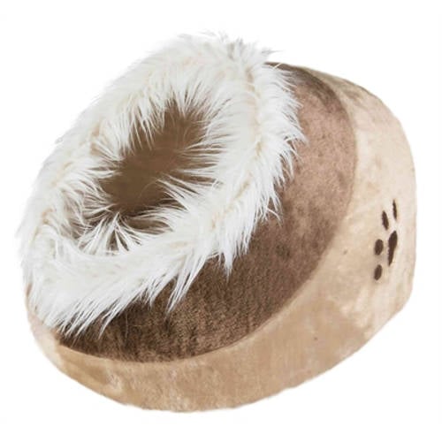 Trixie kattenmand Iglo Manou Beige/Bruin 41X35X26 cm afbeelding