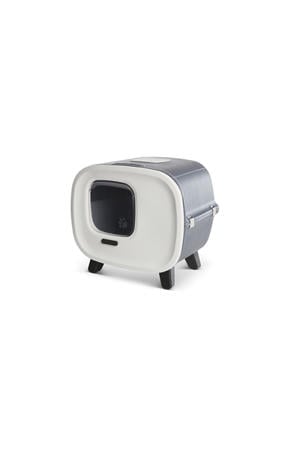 kattenbak Mira Deluxe Antraciet 56X45X50,5 cm