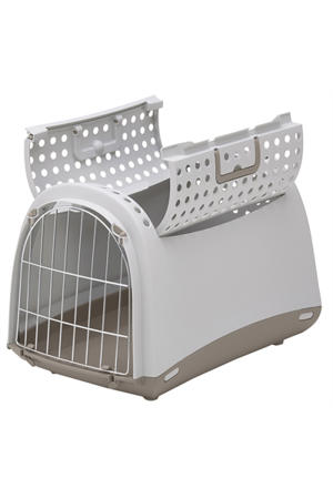reismand Linus Cabrio Taupe 50X32X34,5 cm