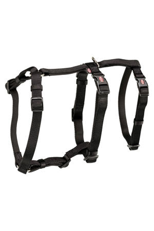 hondentuig met tailleriem Stay Tuig Zwart l-xl 75-100 cm
