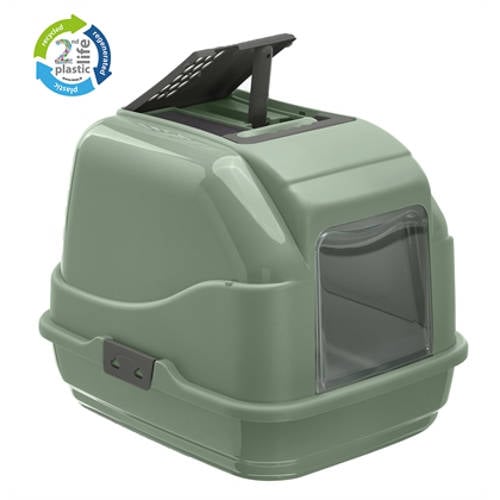Wehkamp Imac kattenbak Easy Cat 2nd Life Groen 50X40X40 cm aanbieding