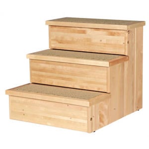honden/katten opstap trap Petstair Vurenhout 40X38X45 cm