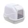 Imac kattenbak Easy Cat Wit / Lichtgrijs 50X40X40 cm