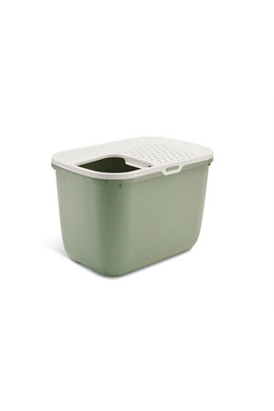 kattenbak Hop In Botanical Groen 58,5X39X39,5 cm
