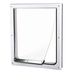 hondenluik 2-wegs Wit XS - S 25 - 29 cm